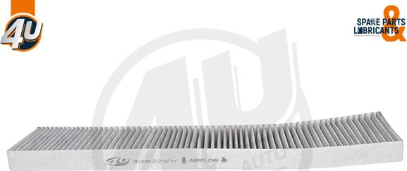 4U Autoparts 33822VV - Filter, interior air car-mod.net