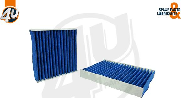 4U Autoparts 33791PU - Filter, interior air car-mod.net