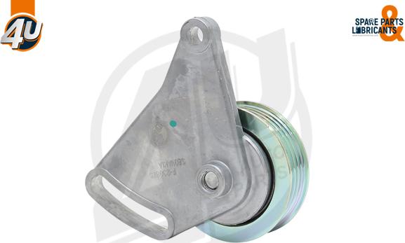 4U Autoparts 32495VV - Pulley, v-ribbed belt car-mod.net