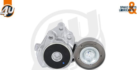 4U Autoparts 32411VV - Belt Tensioner, v-ribbed belt car-mod.net