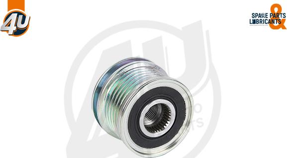 4U Autoparts 32601VV - Pulley, alternator, freewheel clutch car-mod.net