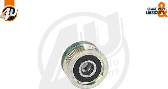 4U Autoparts 32608VV - Pulley, alternator, freewheel clutch car-mod.net