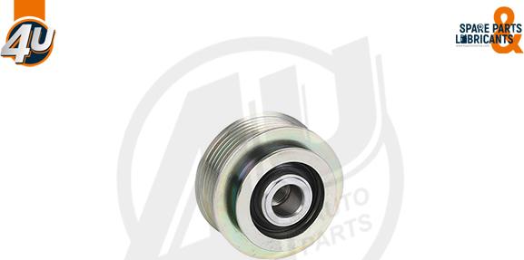 4U Autoparts 32618VV - Pulley, alternator, freewheel clutch car-mod.net