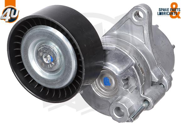 4U Autoparts 32016MR - Pulley, v-ribbed belt car-mod.net