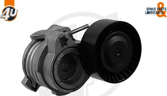 4U Autoparts 32168BW - Belt Tensioner, v-ribbed belt car-mod.net