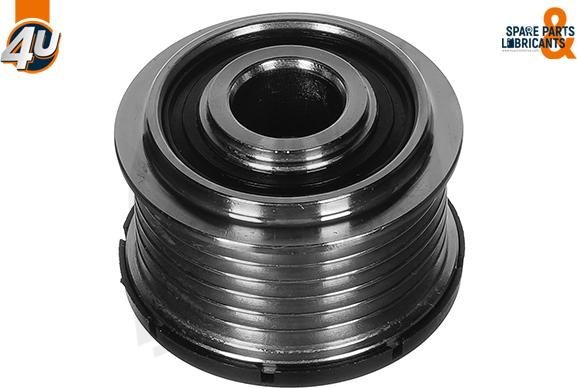 4U Autoparts 32128MR - Pulley, alternator, freewheel clutch car-mod.net