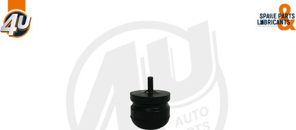 4U Autoparts 29406SC - Rubber Buffer, driver cab car-mod.net