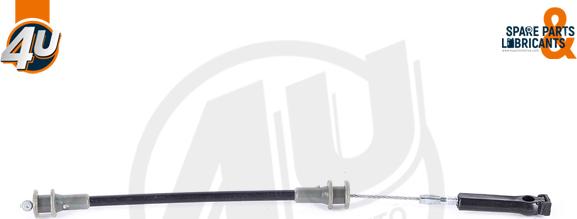 4U Autoparts 29515RV - Cable, door release car-mod.net