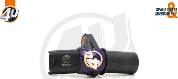 4U Autoparts 29651VO - Crankshaft position sensor, RPM car-mod.net