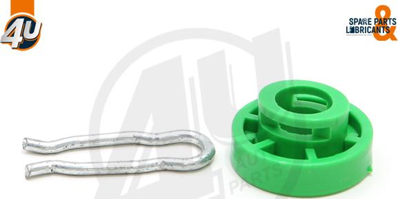 4U Autoparts 29056SC - Sliding Shoe, window regulator car-mod.net