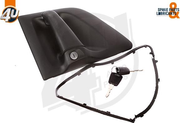 4U Autoparts 29051SC - Door Handle car-mod.net