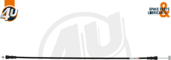 4U Autoparts 29114SC - Cable, door release car-mod.net
