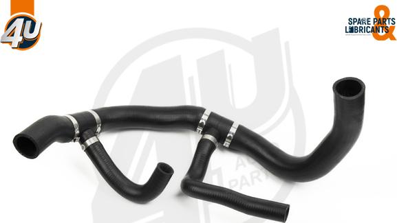 4U Autoparts 29243SC - Radiator Hose car-mod.net