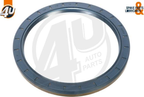 4U Autoparts 29749ME - Shaft Seal, wheel hub car-mod.net