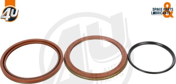 4U Autoparts 29789VO - Gasket Set, wheel hub car-mod.net