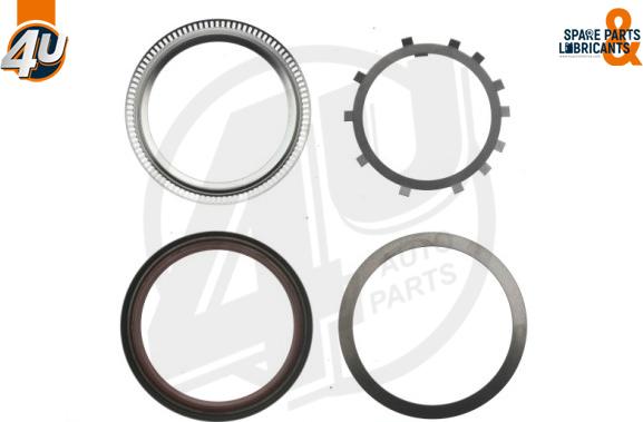 4U Autoparts 29770ME - Gasket Set, wheel hub car-mod.net