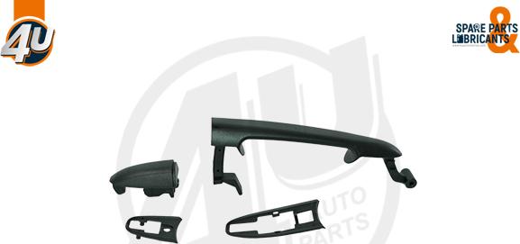 4U Autoparts 24127MR - Door Handle car-mod.net