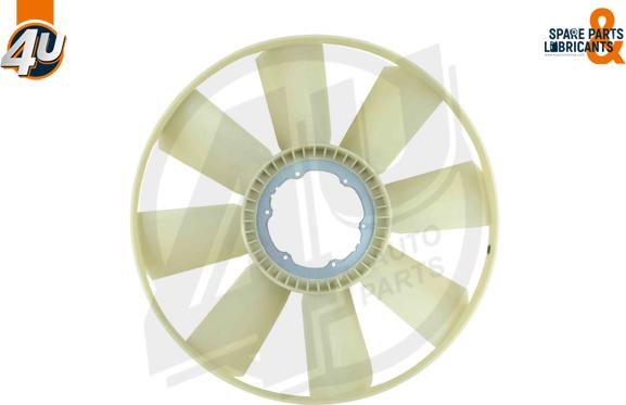 4U Autoparts 24252ME - Fan Wheel, engine cooling car-mod.net