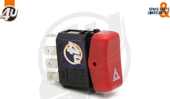 4U Autoparts 25024ME - Hazard Light Switch car-mod.net