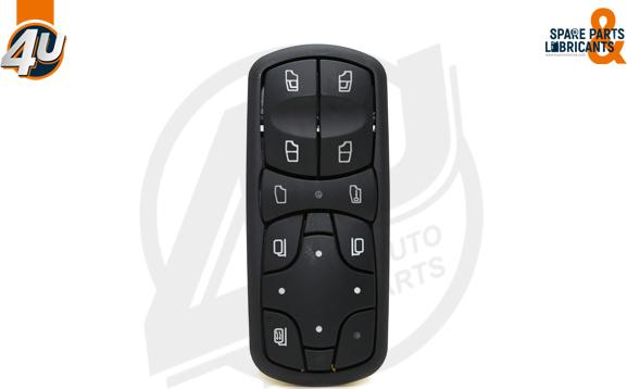 4U Autoparts 25022ME - Switch, window regulator car-mod.net