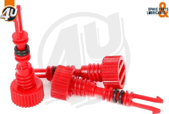 4U Autoparts 25169ME - Bolt, radiator cap car-mod.net