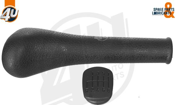 4U Autoparts 26492ME - Gear Lever Knob car-mod.net