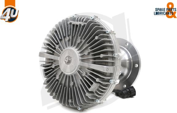 4U Autoparts 26632ME - Clutch, radiator fan car-mod.net
