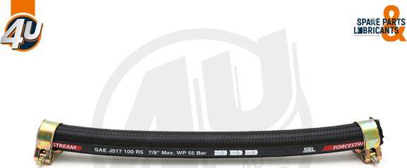 4U Autoparts 26344ME - Hydraulic Hose, steering system car-mod.net