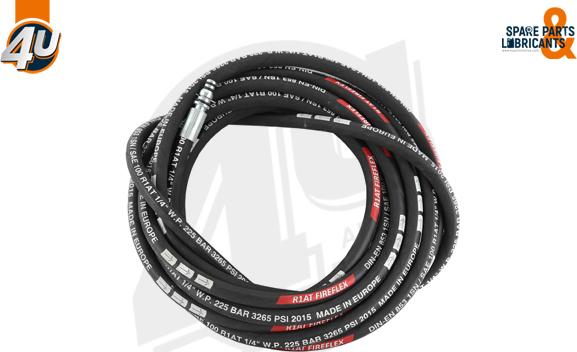 4U Autoparts 26354ME - Clutch Hose car-mod.net