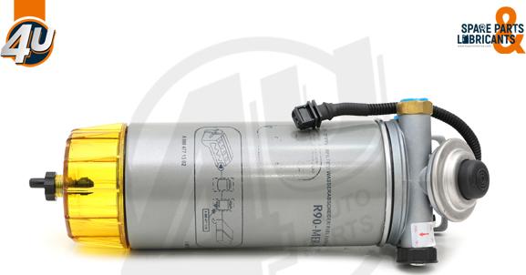 4U Autoparts 26757ME - Water Trap, fuel system car-mod.net