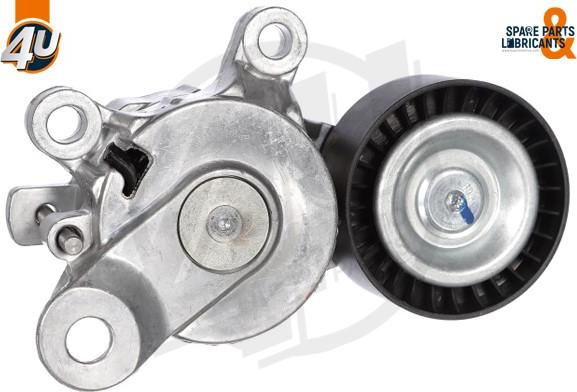 4U Autoparts 20185VV - Belt Tensioner, v-ribbed belt car-mod.net