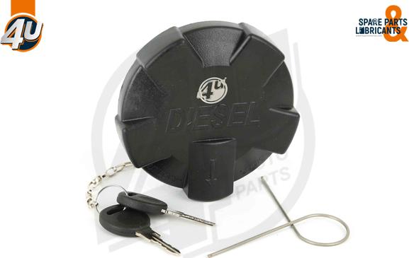 4U Autoparts 28035VO - Sealing Cap, fuel tank car-mod.net