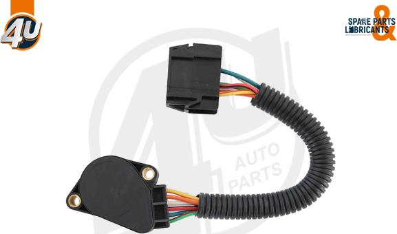 4U Autoparts 28030VO - Sensor, accelerator pedal position car-mod.net