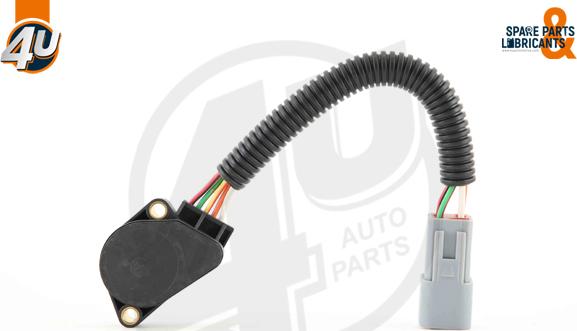 4U Autoparts 28031VO - Sensor, accelerator pedal position car-mod.net