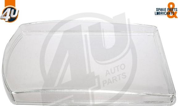 4U Autoparts 28809SC - Diffusing Lens of headlight, optics, glass car-mod.net