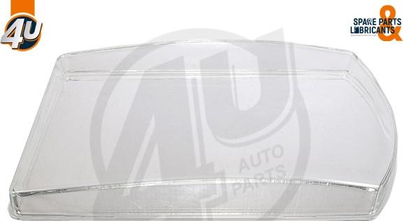 4U Autoparts 28808SC - Diffusing Lens of headlight, optics, glass car-mod.net
