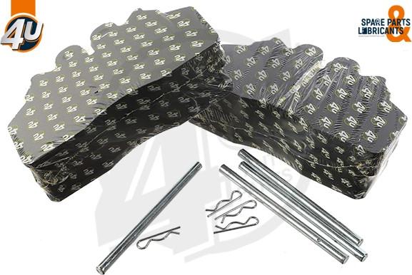 4U Autoparts 22909IV - Brake Pad Set, disc brake car-mod.net