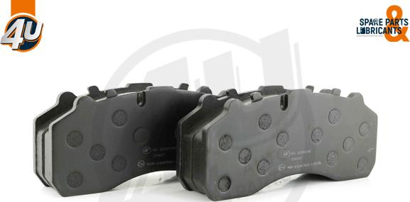 4U Autoparts 22900ME - Brake Pad Set, disc brake car-mod.net