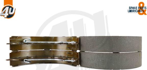 4U Autoparts 22467VV - Drum Brake Shoe Set car-mod.net