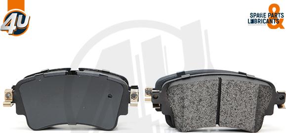 4U Autoparts 22535VV - Brake Pad Set, disc brake car-mod.net