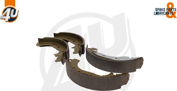 4U Autoparts 22531VV - Drum Brake Shoe Set car-mod.net
