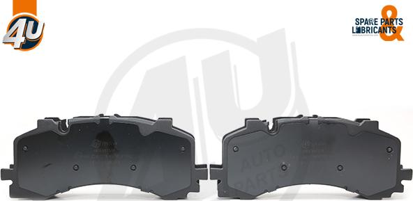 4U Autoparts 22537VV - Brake Pad Set, disc brake car-mod.net