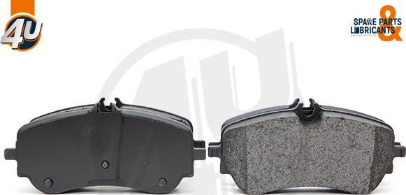4U Autoparts 22528VV - Brake Pad Set, disc brake car-mod.net