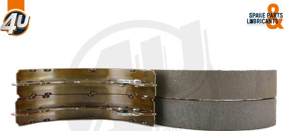 4U Autoparts 22523VV - Drum Brake Shoe Set car-mod.net