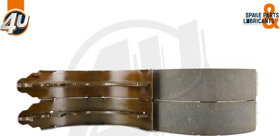 4U Autoparts 22527VW - Drum Brake Shoe Set car-mod.net