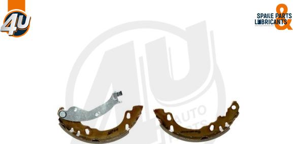 4U Autoparts 22686FT - Drum Brake Shoe Set car-mod.net