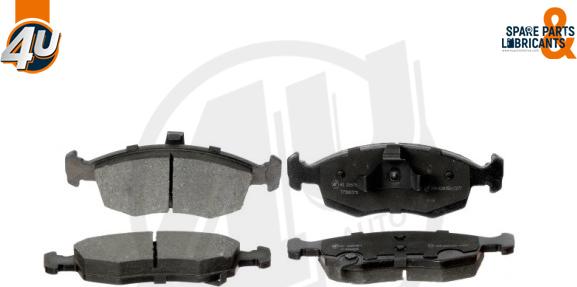 4U Autoparts 22678FT - Brake Pad Set, disc brake car-mod.net