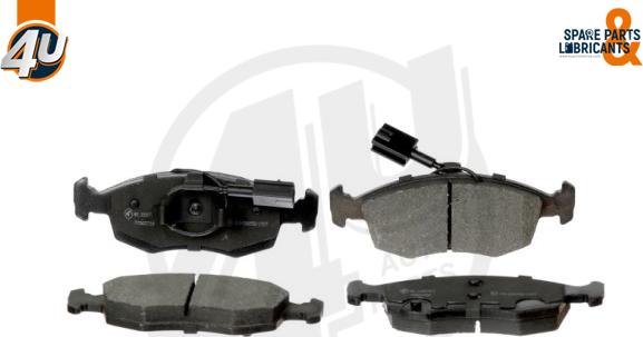 4U Autoparts 22677FT - Brake Pad Set, disc brake car-mod.net