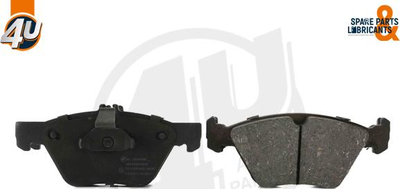 4U Autoparts 22093MR - Brake Pad Set, disc brake car-mod.net