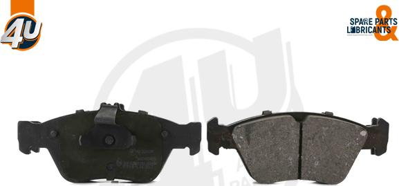 4U Autoparts 22092MR - Brake Pad Set, disc brake car-mod.net